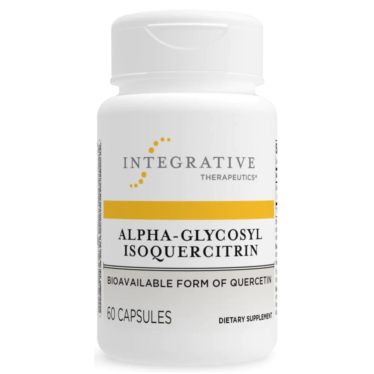 Integrative Therapeutics, Alpha-Glycosyl Isoquercitrin, 60 Capsules UPC 871791100039 | Hilife Vitamins
