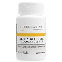 Integrative Therapeutics, Alpha-Glycosyl Isoquercitrin, 60 Capsules UPC 871791100039 | Hilife Vitamins