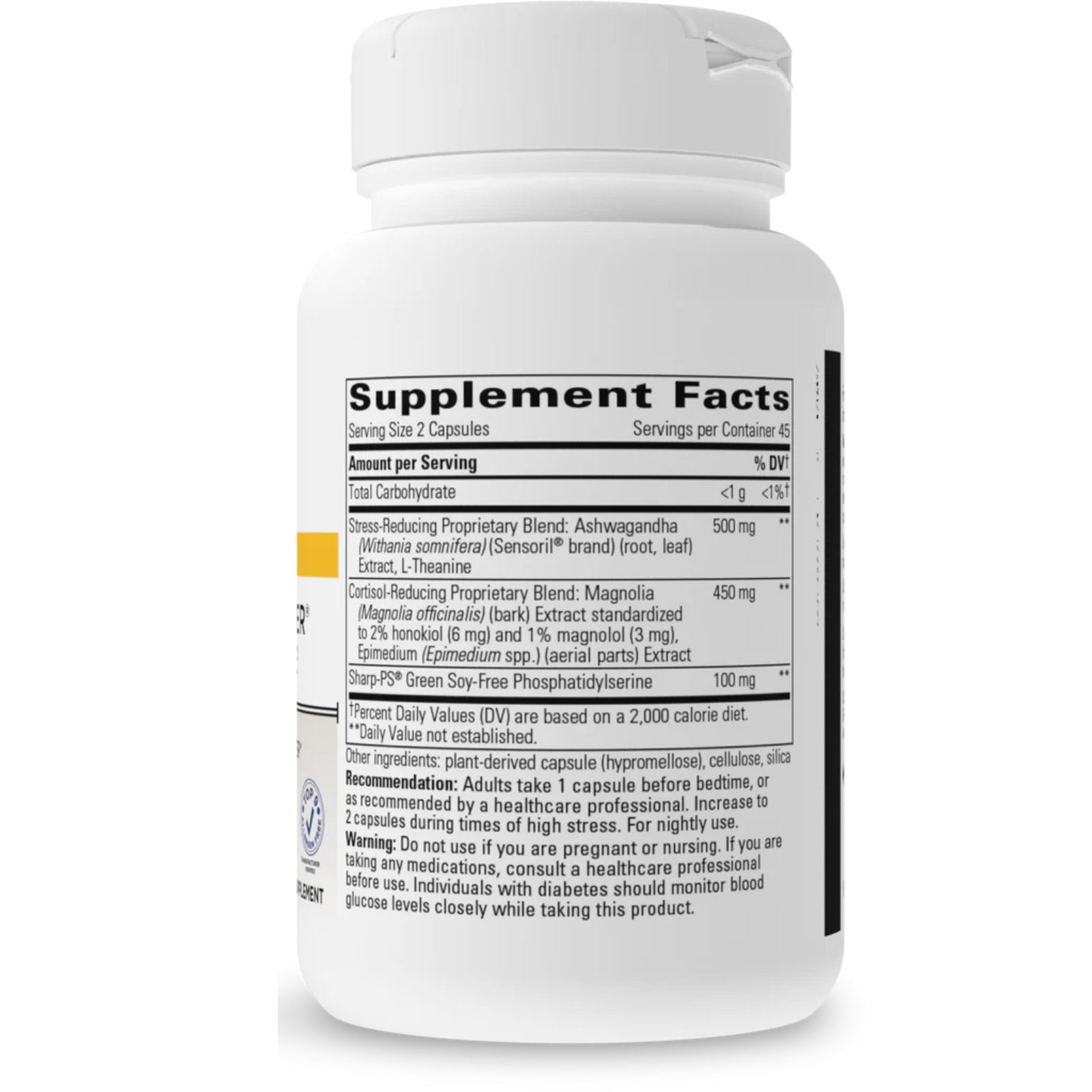 Integrative Therapeutics, Cortisol Manager® Allergen Free, 90 Capsules UPC 871791110076 | HiLife Vitamins