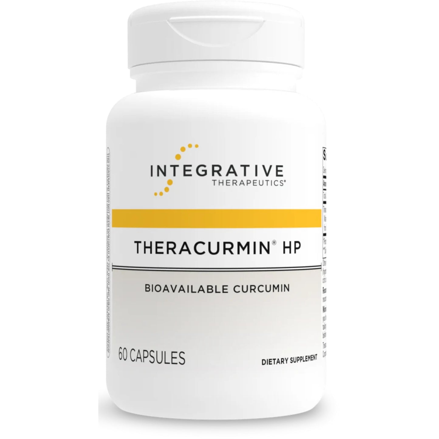 Integrative Therapeutics, Theracurmin® HP, 60 Capsules UPC 871791106307 | HiLife Vitamins
