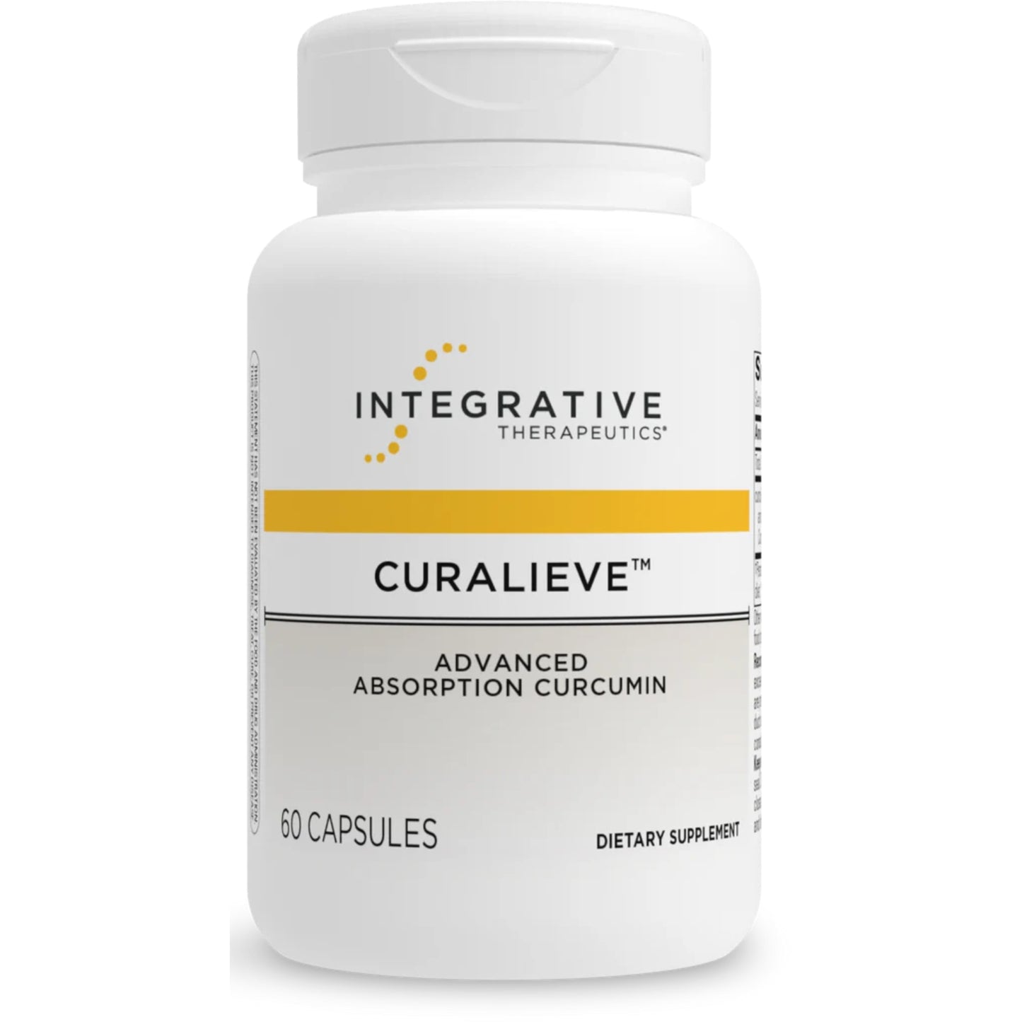Integrative Therapeutics, Curalieve, 60 Capsules UPC 871791110304 | HiLife Vitamins