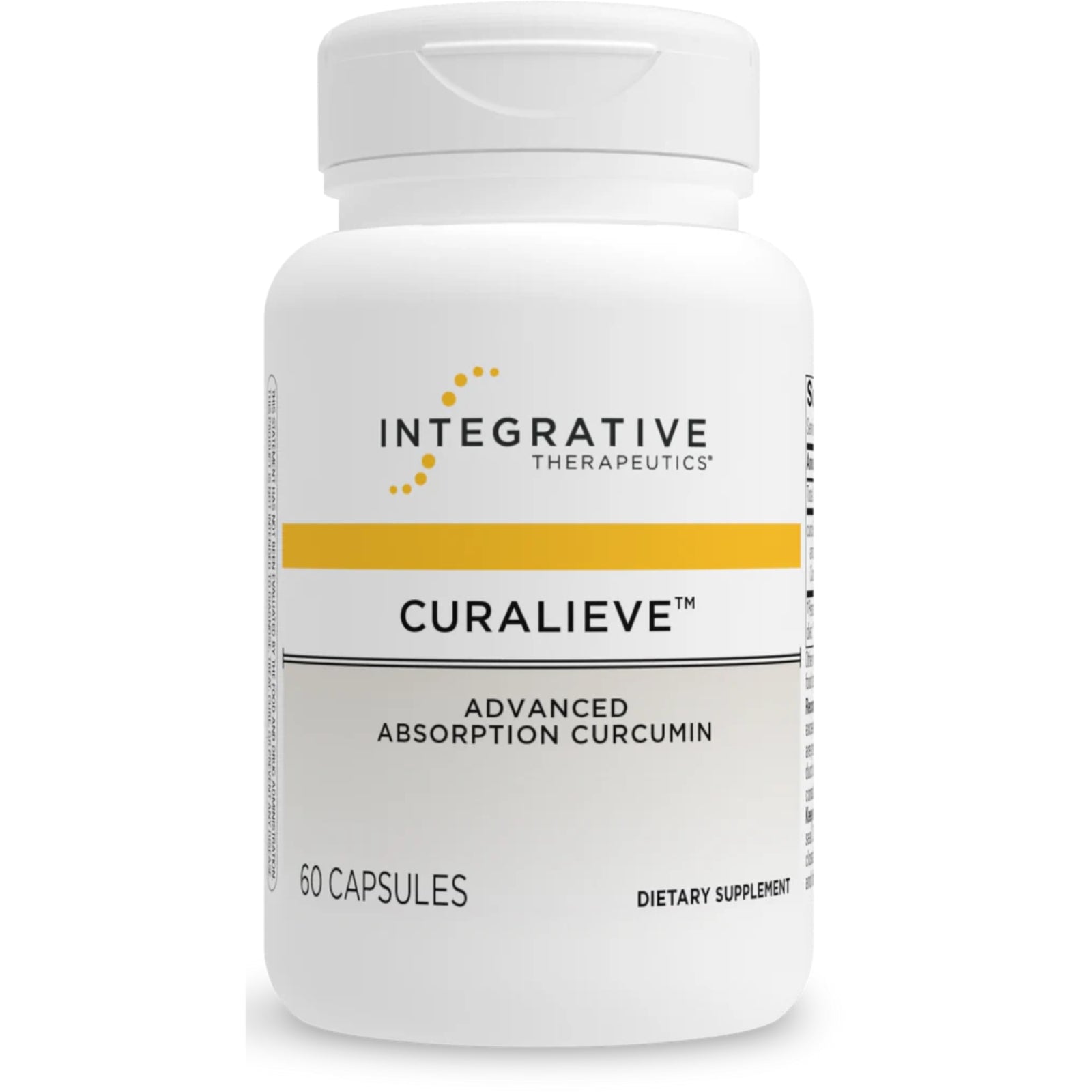 Integrative Therapeutics, Curalieve, 60 Capsules UPC 871791110304 | HiLife Vitamins