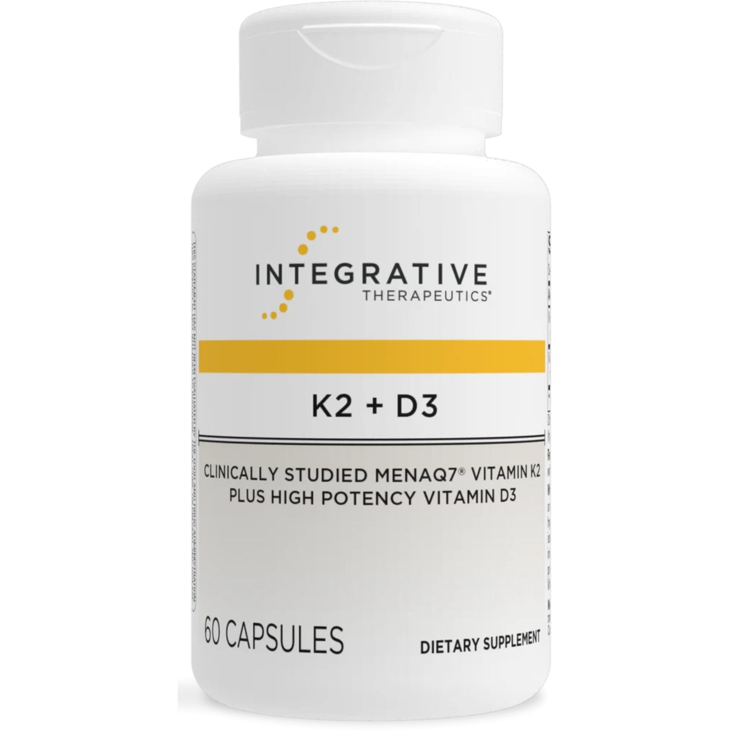 Integrative Therapeutics, K2 + D3, 60 Capsules UPC 871791110403 | HiLife Vitamins
