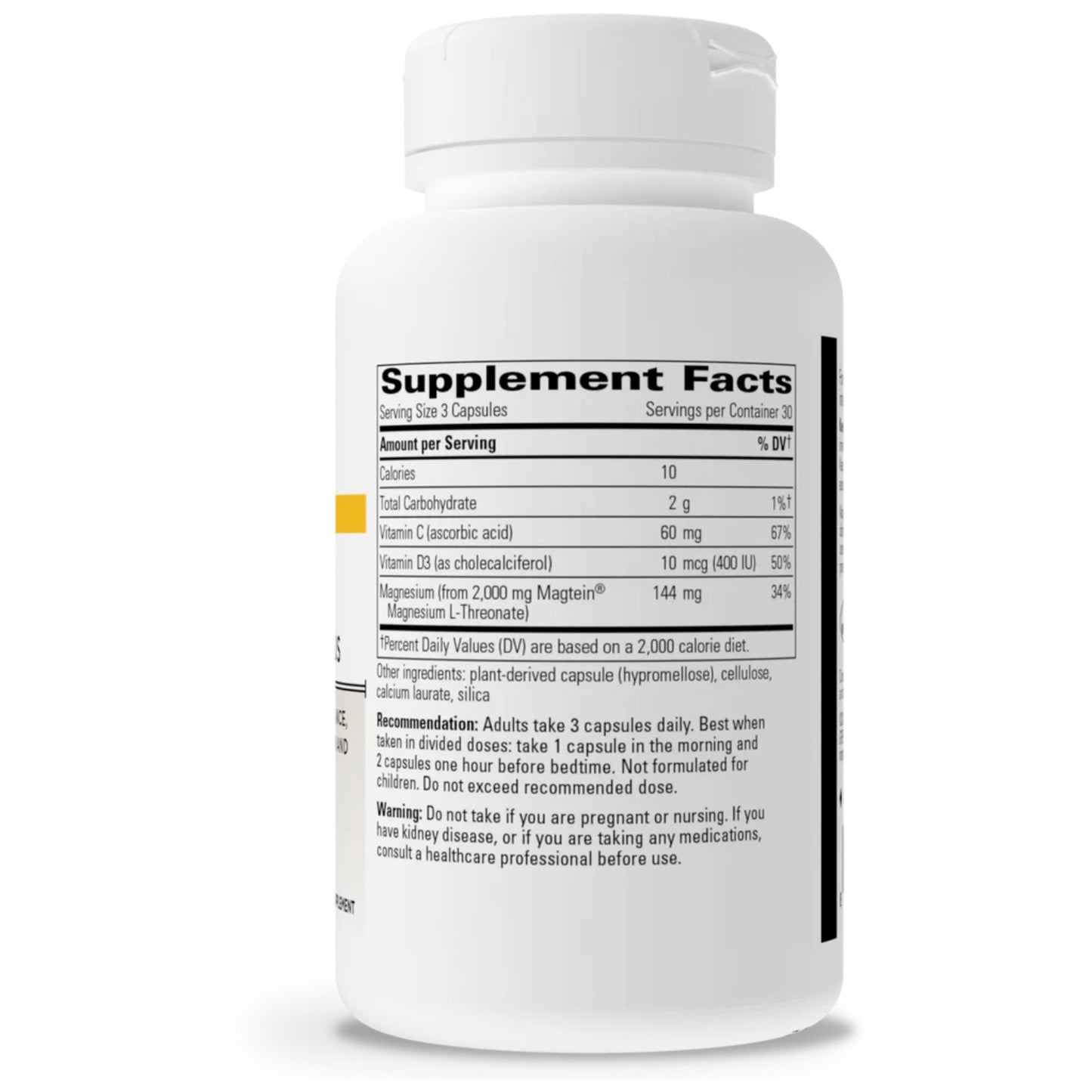 Integrative Therapeutics, Magtein® L-Threonate Plus, 90 Capsules UPC 871791110410 | HiLife Vitamins