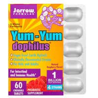 Jarrow Formulas, Yum-Yum Dophilus Sugar-Free!, Natural R, 60 Tablets UPC 790011030218 | HiLife Vitamins