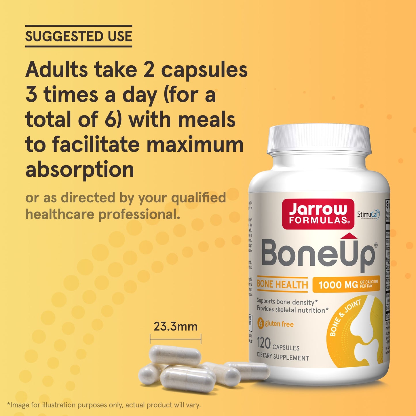 Jarrow Formulas, Bone-Up, 120 Capsules UPC 790011040019 | HiLife Vitamins