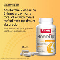 Jarrow Formulas, Bone-Up, 120 Capsules UPC 790011040019 | HiLife Vitamins