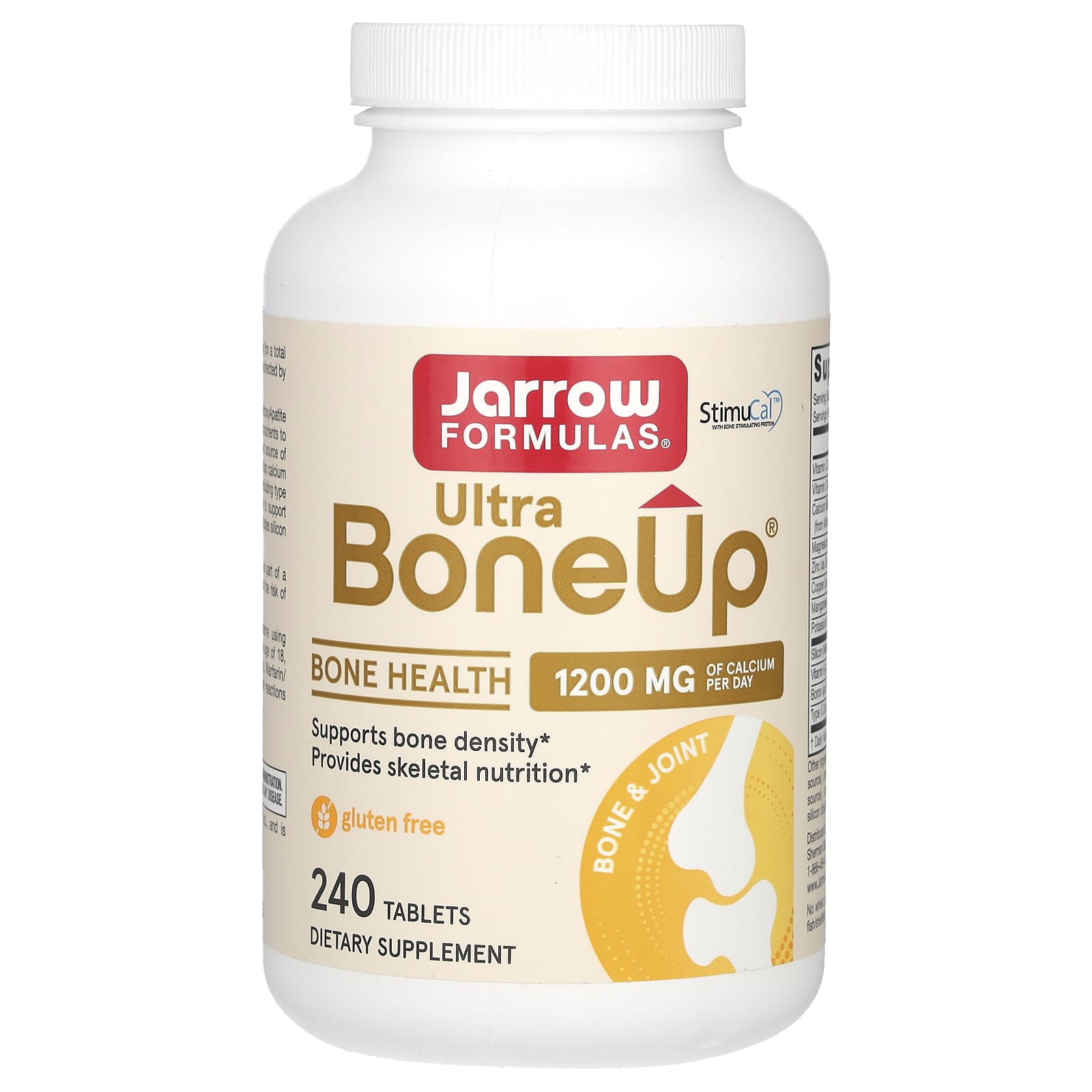 Jarrow Formulas, Ultra BoneUp, 240 Tablets UPC 790011040057 | HiLife Vitamins