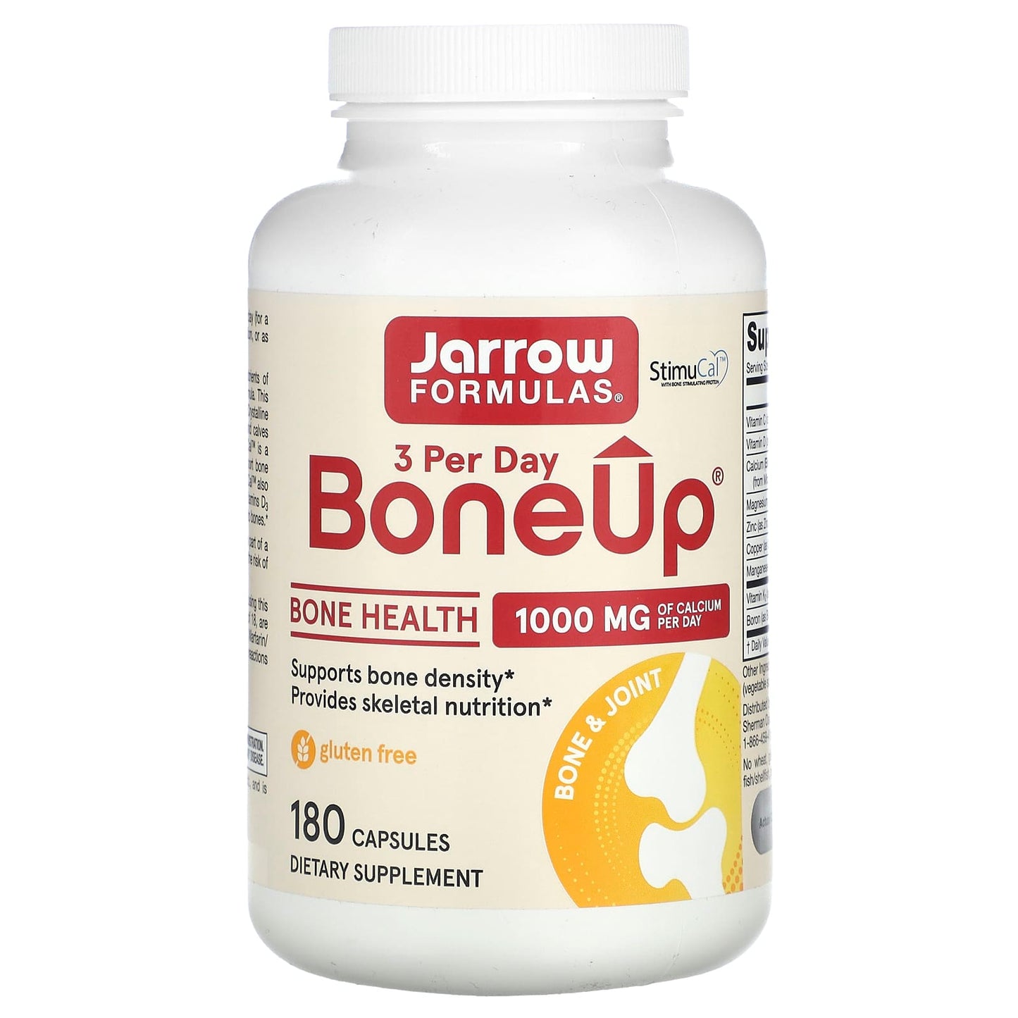 Jarrow Formulas, Bone-Up, 180 Capsules - 790011040088 | Hilife Vitamins