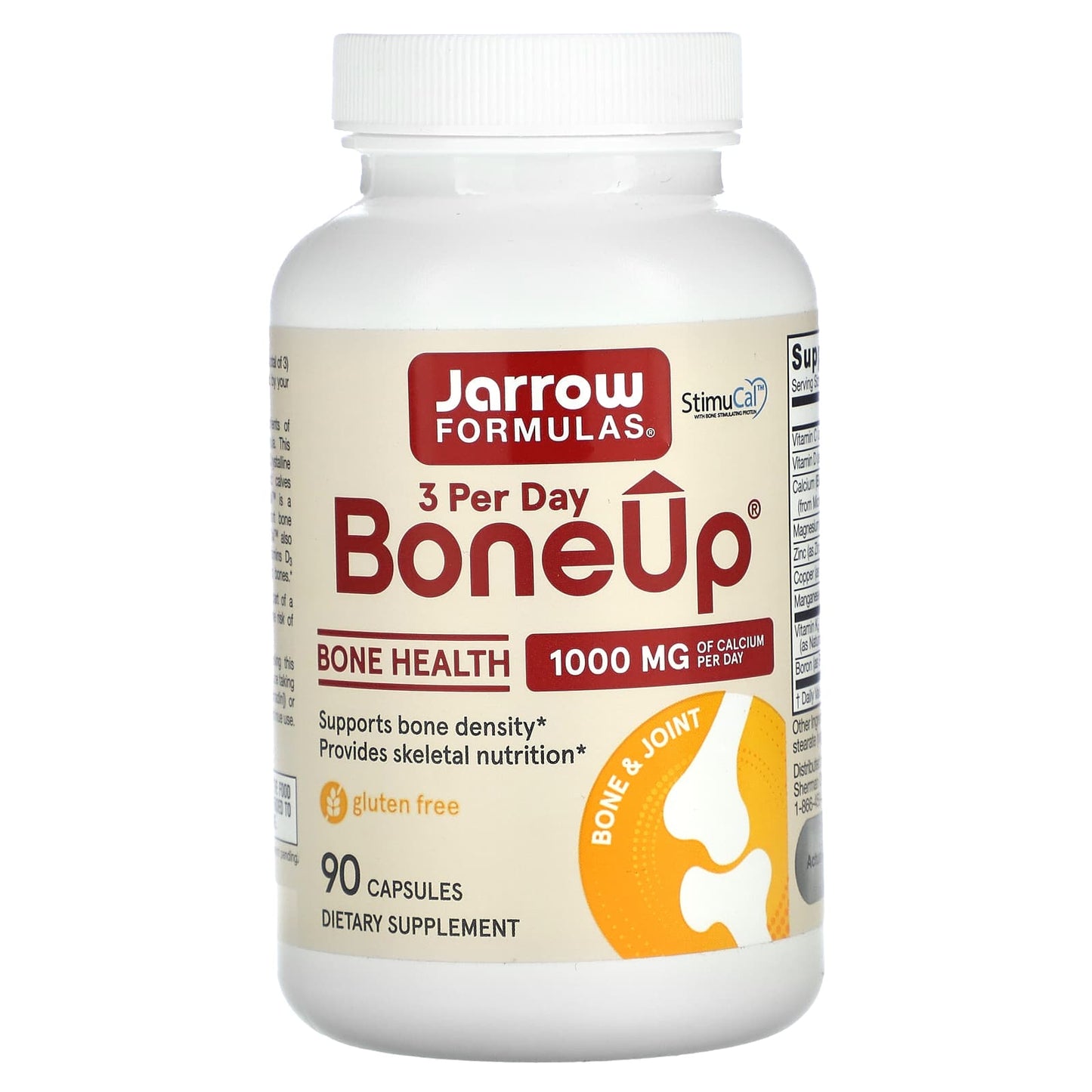 Jarrow Formulas, Bone-Up, 90 Capsules UPC 790011048060 | HiLife Vitamins