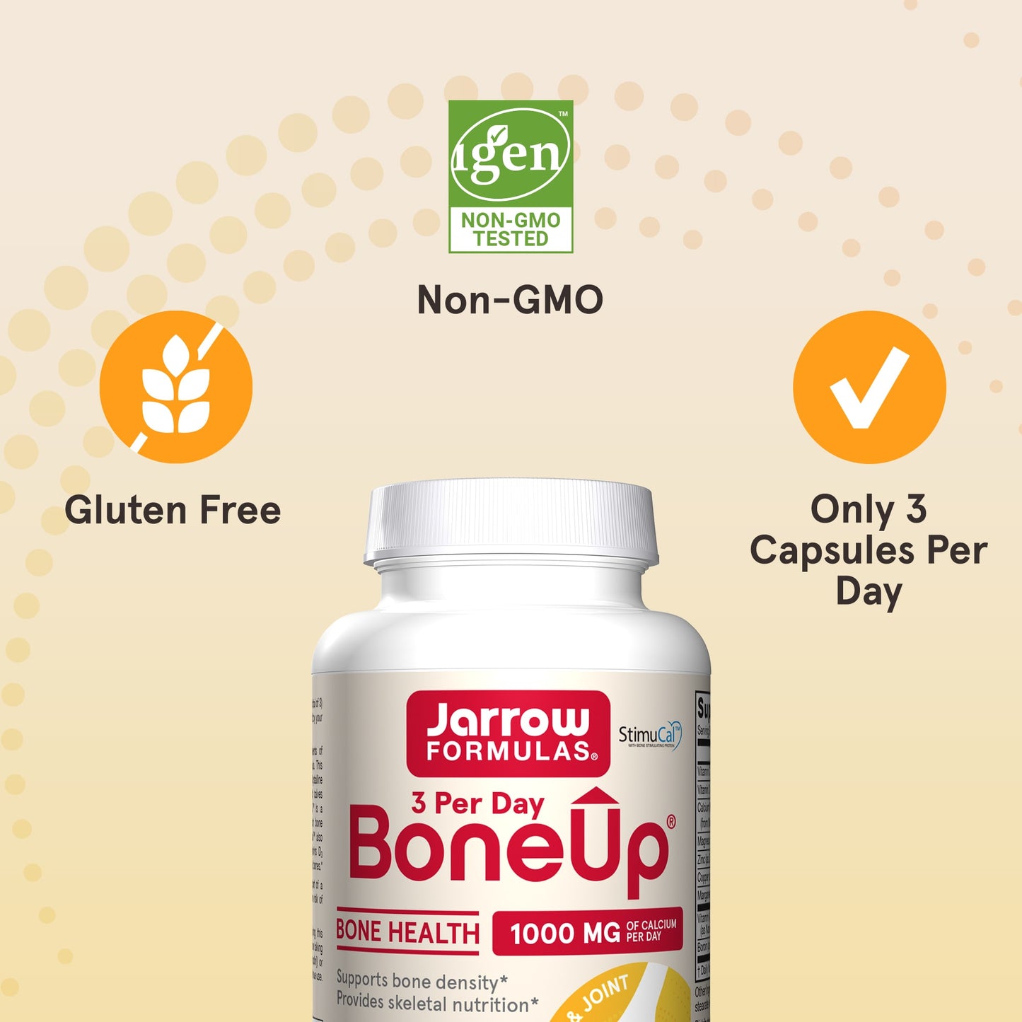 Jarrow Formulas, Bone-Up, 90 Capsules UPC 790011048060 | HiLife Vitamins