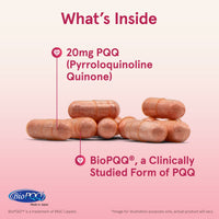 Jarrow Formulas, PQQ, 20 mg, 30 Capsules UPC 790011120322 | HiLife Vitamins