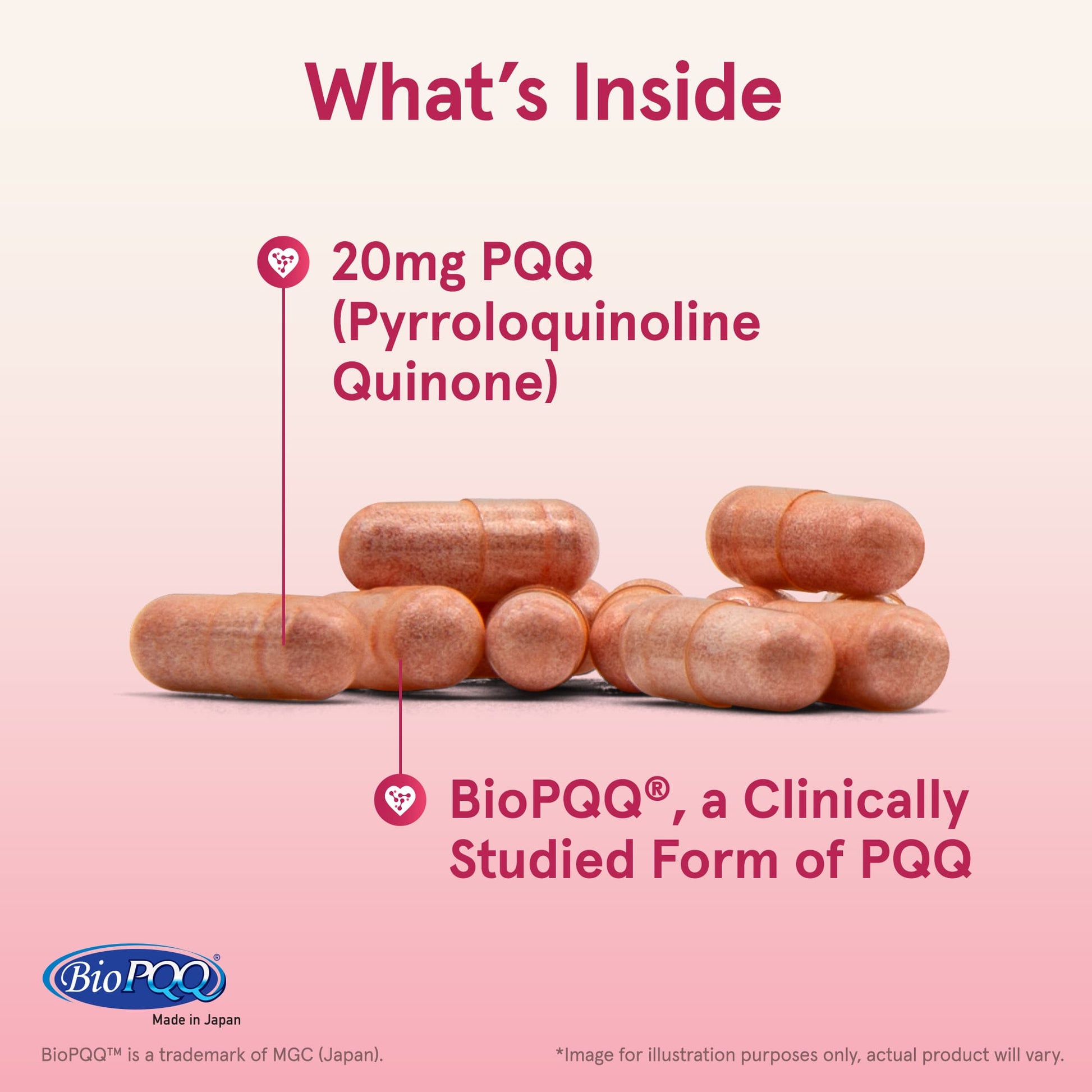 Jarrow Formulas, PQQ, 20 mg, 60 Capsules - 790011120346 | Hilife Vitamins