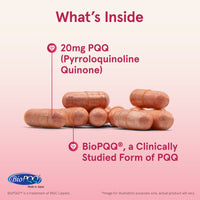 Jarrow Formulas, PQQ, 20 mg, 60 Capsules - 790011120346 | Hilife Vitamins