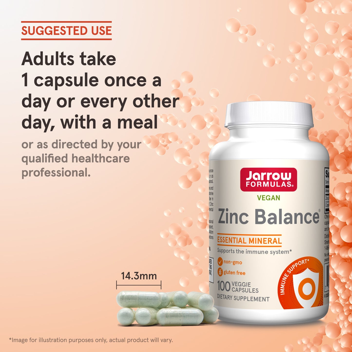 Jarrow Formulas, Zinc Balance, 100 Capsules UPC 790011130086 | HiLife Vitamins