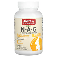 Jarrow Formulas, N-A-G, 700 mg, 120 Veggie Caps UPC 790011190028 | HiLife Vitamins