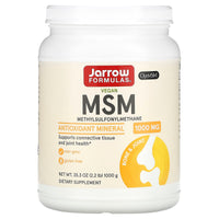 Jarrow Formulas, MSM Powder, 35.5 oz (1, 1000 GM UPC 790011190172 | HiLife Vitamins