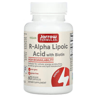 Jarrow Formulas, R-Alpha Lipoic Acid + Biotin, 60http://192.168.1.54/hilife_images_upc12/Jarrow%20Formulas-790011200390.jpg Veggie Capsules UPC 790011200390 | HiLife Vitamins