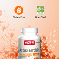 Jarrow Formulas, Astaxanthin, 12 mg, 60 Softgels UPC 790011202127 | HiLife Vitamins