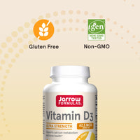 Jarrow Formulas, Vitamin D3, Cholecalciferol, 62.5 mcg (, 100 Softgels UPC 790011290421 | HiLife Vitamins