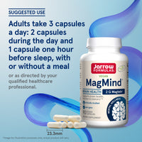 Jarrow Formulas, MagMind, 90 Capsules UPC 790011290629 | HiLife Vitamins