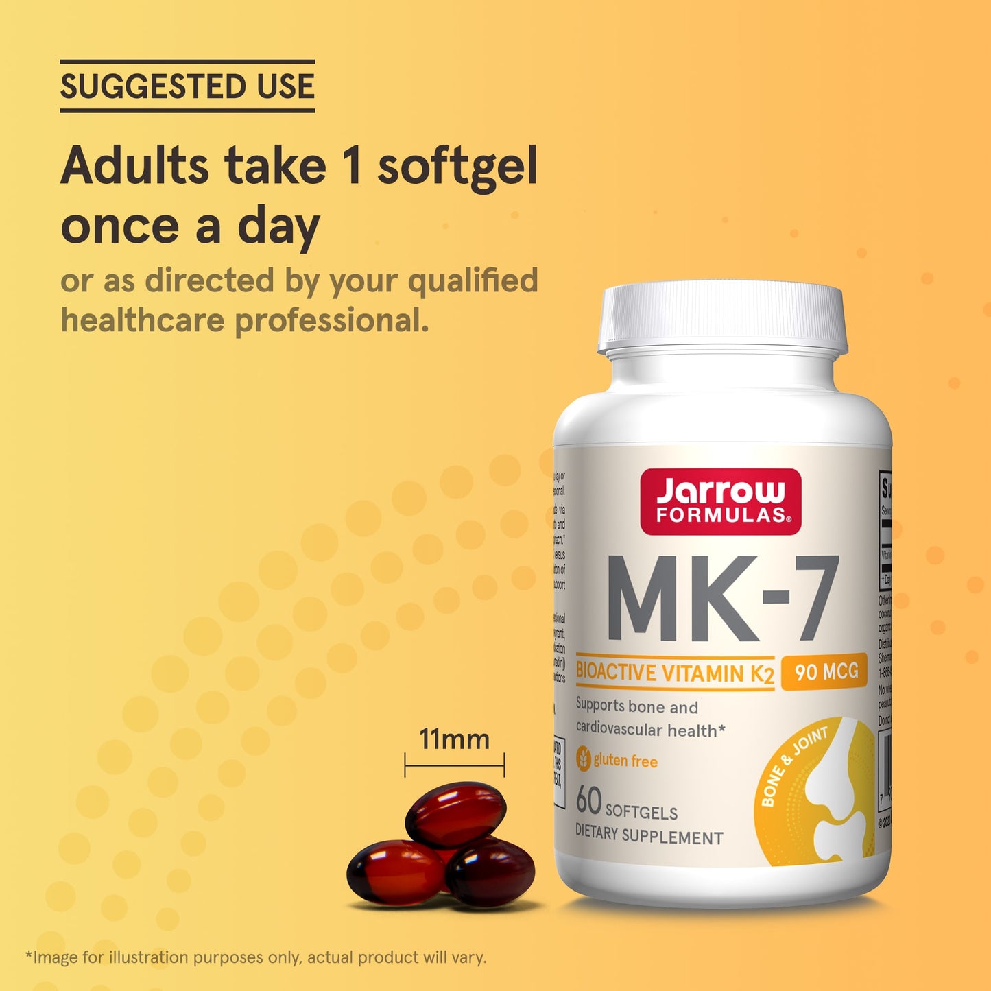 Jarrow Formulas, MK-7, 90 mcg, 60 Softgels UPC 790011300014 | HiLife Vitamins