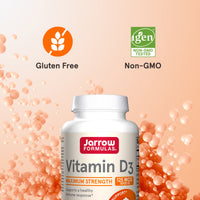 Jarrow Formulas, Vitamin D3, Cholecalciferol, 125 mcg (5, 100 Softgels UPC 790011300052 | Hilife Vitamins