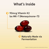 Jarrow Formulas, MK-7, Vitamin K2 as MK-7, 90 mcg, 120 Softgels UPC 790011300076 | HiLife Vitamins