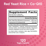 Jarrow Formulas, Red Yeast Rice +Co-Q10, 120 Veggie Caps
