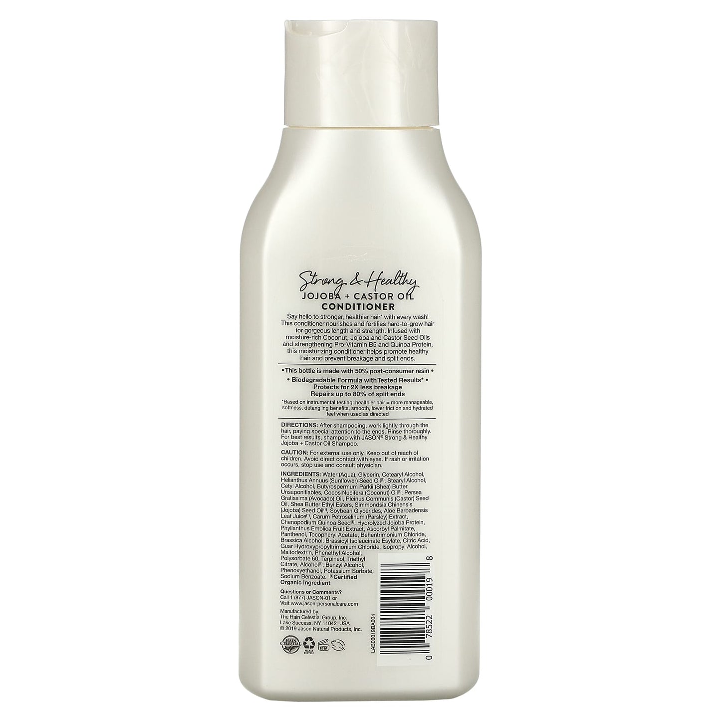 Jason, Conditioner Jojoba, 16 Oz UPC 078522000198 | HiLife Vitamins