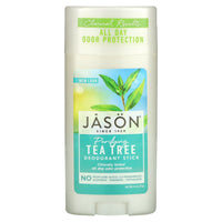 Jason, Deodorant Tea Tree Oil Stick, 2.5 Oz UPC 078522090458 | Hilife Vitamins