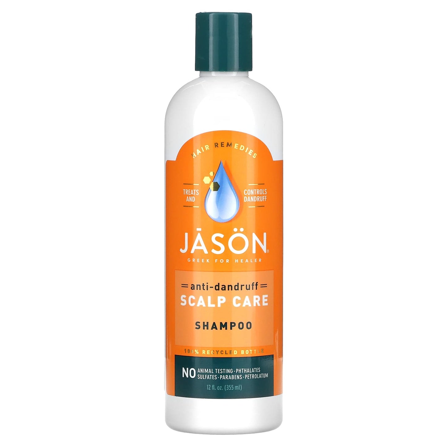 Jason, Shampoo Dandruff Relief, 12 Oz UPC 078522100300 | HiLife Vitamins