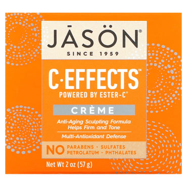 Jason, Ester-C Cream Perfect Solutions, 2 Oz UPC 078522330028 | HiLife Vitamins