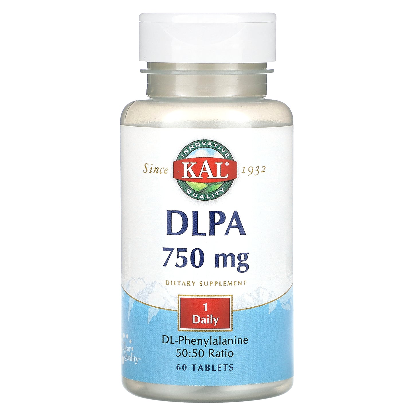 Kal, DLPA, 750 mg, 60 Tablets UPC 021245121060 | HiLife Vitamins