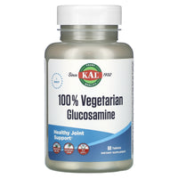 Kal, 100% Vegetarian Glucosamine, 60 Tablets UPC 021245127604 | HiLife Vitamins