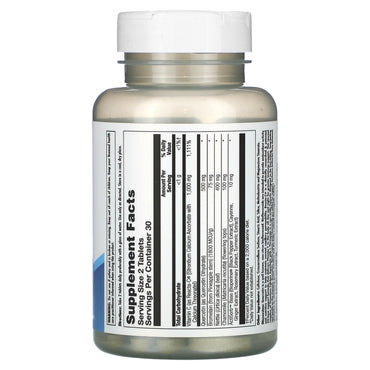 Kal, Quercetin Reacta-C Bromelain, 60 Tablets UPC 021245150626 | HiLife Vitamins