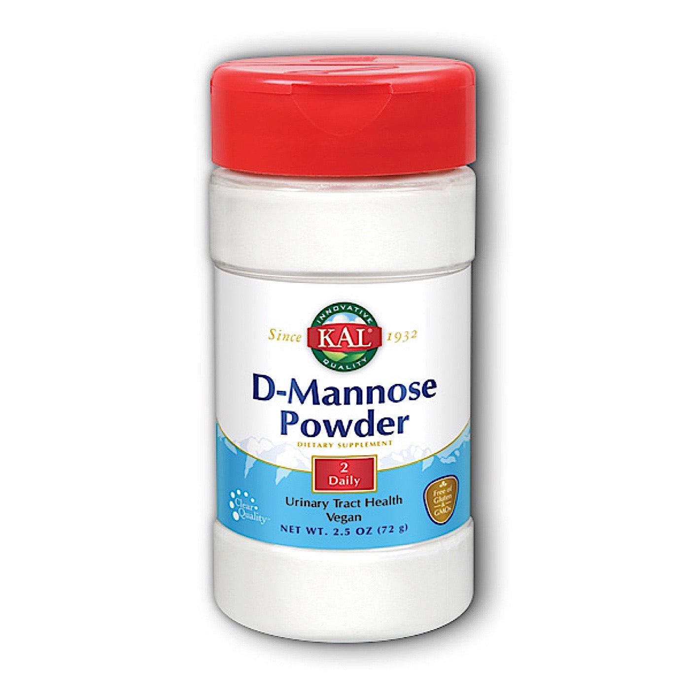 Kal, D-Mannose Unflavored 1600mg, 2.5 Oz UPC 021245167181 | HiLife Vitamins