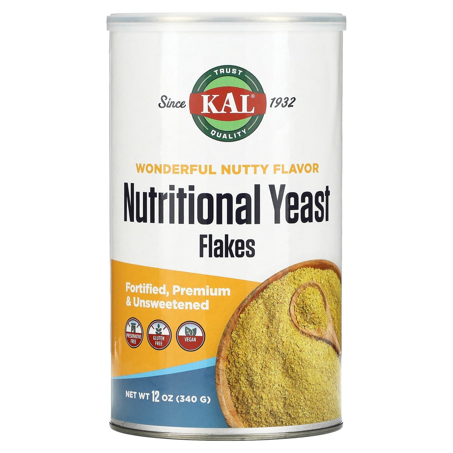 Kal, Yeast Nutritional Flakes, 12 Oz UPC 021245380009 | HiLife Vitamins