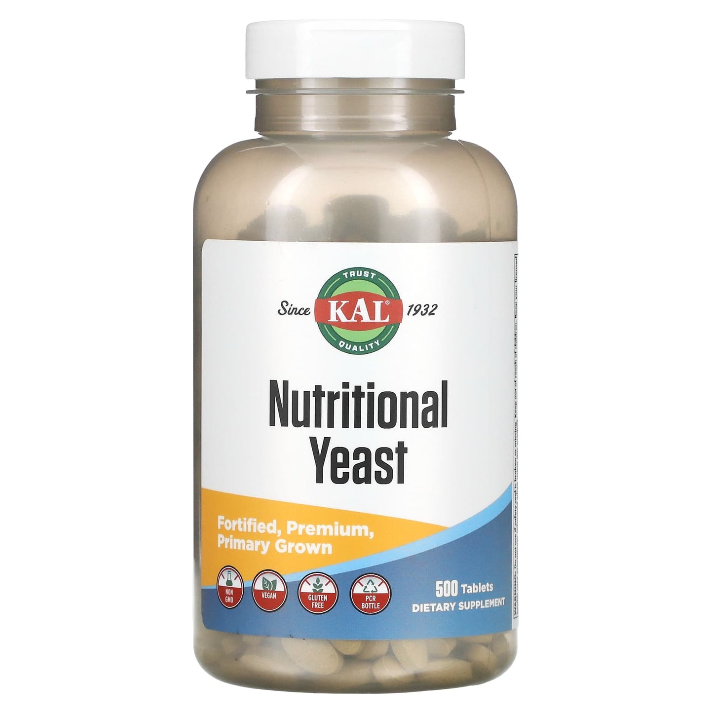 Kal, Yeast Nutritional, 500 Tablets UPC 021245398288 | HiLife Vitamins