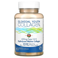 Kal, Collagen, Clinical Youth Type I & III, 60 Capsules UPC 021245406969 | HiLife Vitamins