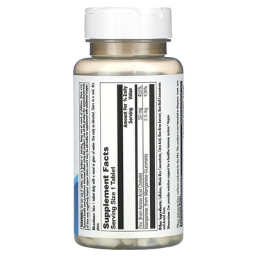 Kal, Zinc 50 Chelated, 90 Tablets UPC 021245526421 | HiLife Vitamins