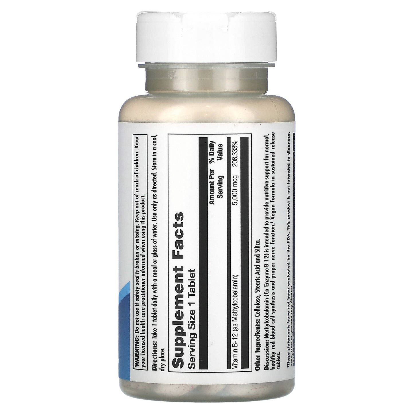 Kal, Methyl B-12, 5,000 mcg, 60 Tablets UPC 021245535706 | HiLife Vitamins