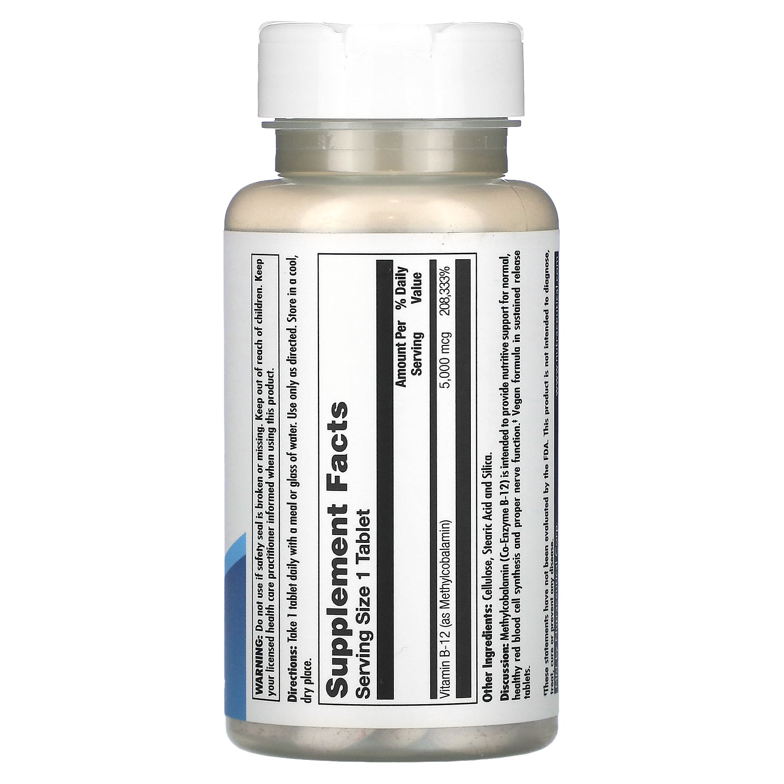 Kal, Methyl B-12, 5,000 mcg, 60 Tablets UPC 021245535706 | HiLife Vitamins