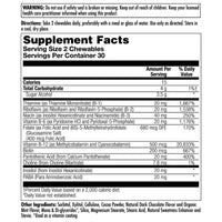 Kal, B-Complex Coenzyme Cocoa Mint, 60 Chewables UPC 021245550907 | Hilife Vitamins