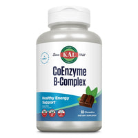 Kal, B-Complex Coenzyme Cocoa Mint, 60 Chewables UPC 021245550907 | Hilife Vitamins