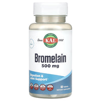 Kal, Bromelain, 500 mg, 60 Tablets UPC 021245558064 | HiLife Vitamins