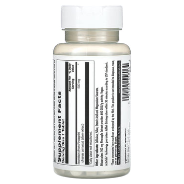 Kal, Bromelain, 500 mg, 60 Tablets UPC 021245558064 | HiLife Vitamins