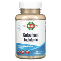 Kal, Colostrum Lactoferrin 1g/200mg, 60 Capsules UPC 021245559047 | HiLife Vitamins