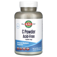 Kal, C Powder, Acid-Free, 4,200 mg, 8 Oz UPC 021245567264 | HiLife Vitamins