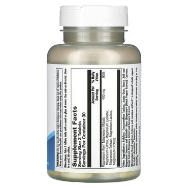Kal, Magnesium Broad Spectrum, 60 Tablets UPC 021245615064 | HiLife Vitamins